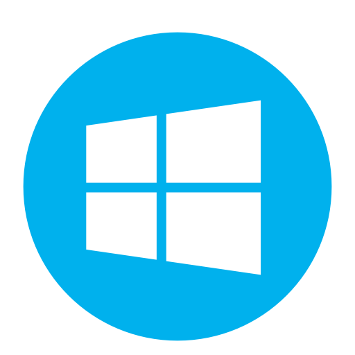 logo windows bleu